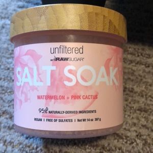 watermelon and pink cactus salt soak